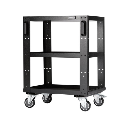 BUNKER® Modular 3 Tier Tool Trolley, 646 x 458 x 863mm 23634