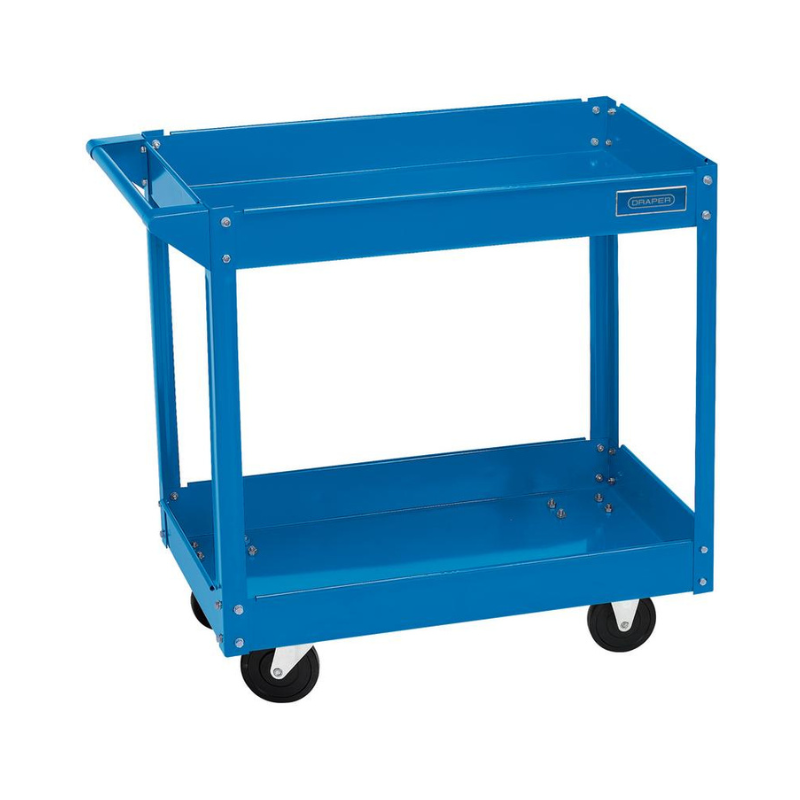 Draper 2 Tier Tool Trolley 845 x 410 x 780mm 07629