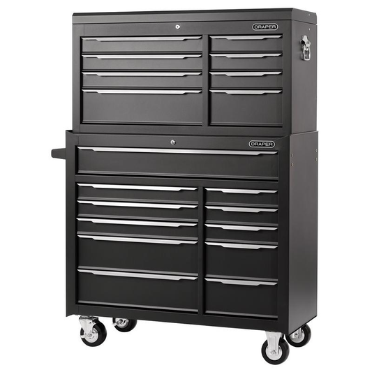 Draper Combined Roller Cabinet and Tool Chest, 19 Drawer, 42" 29357