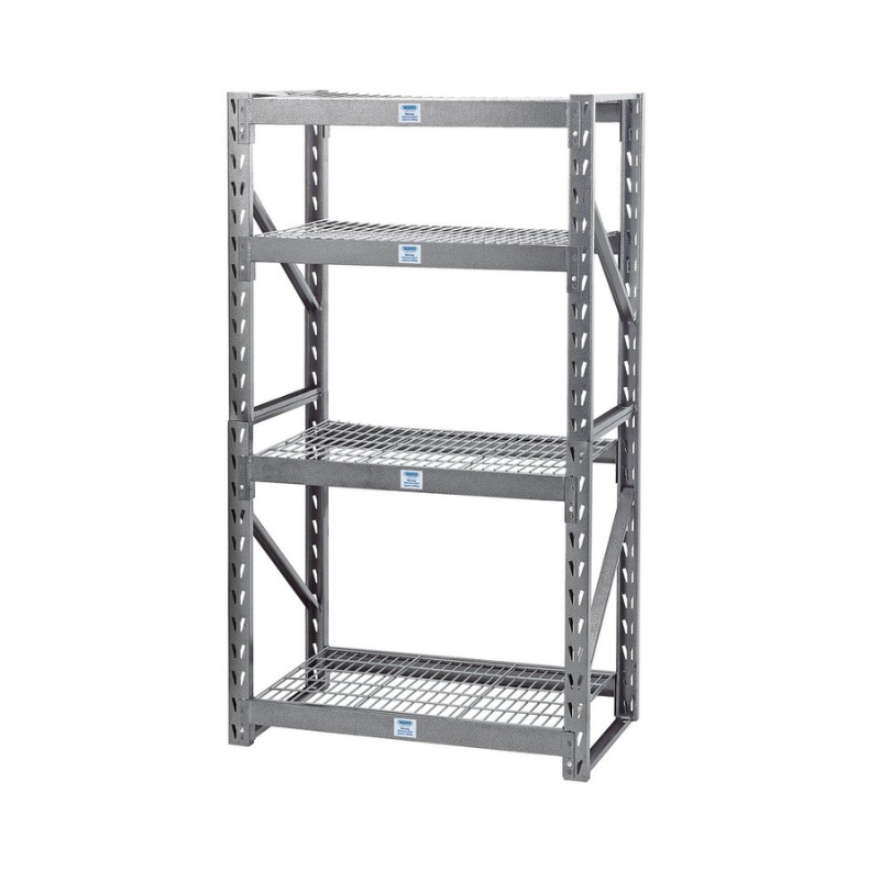 Draper Expert Heavy Duty Steel 4 Shelving Unit, 1040 x 610 x 1830mm 05230