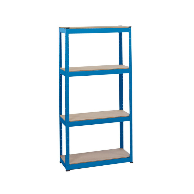 Draper Steel Shelving Unit, 4 Shelves, L760 x W300 x H1520mm 21658