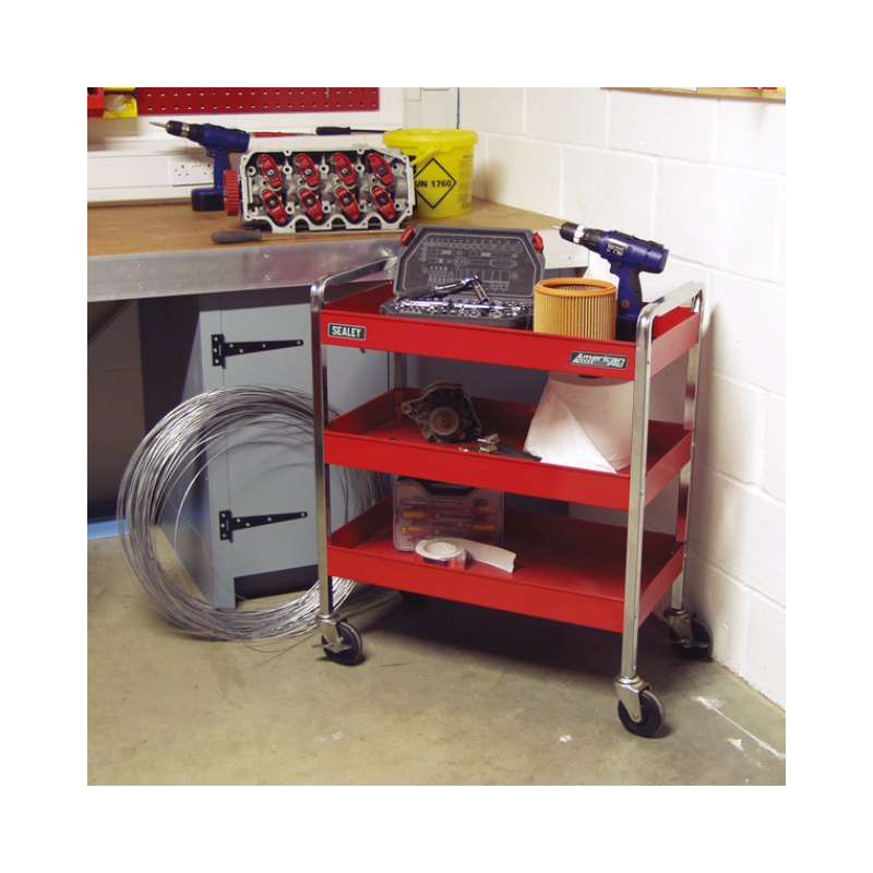 Sealey American PRO® 3-Level Heavy-Duty Trolley CX103