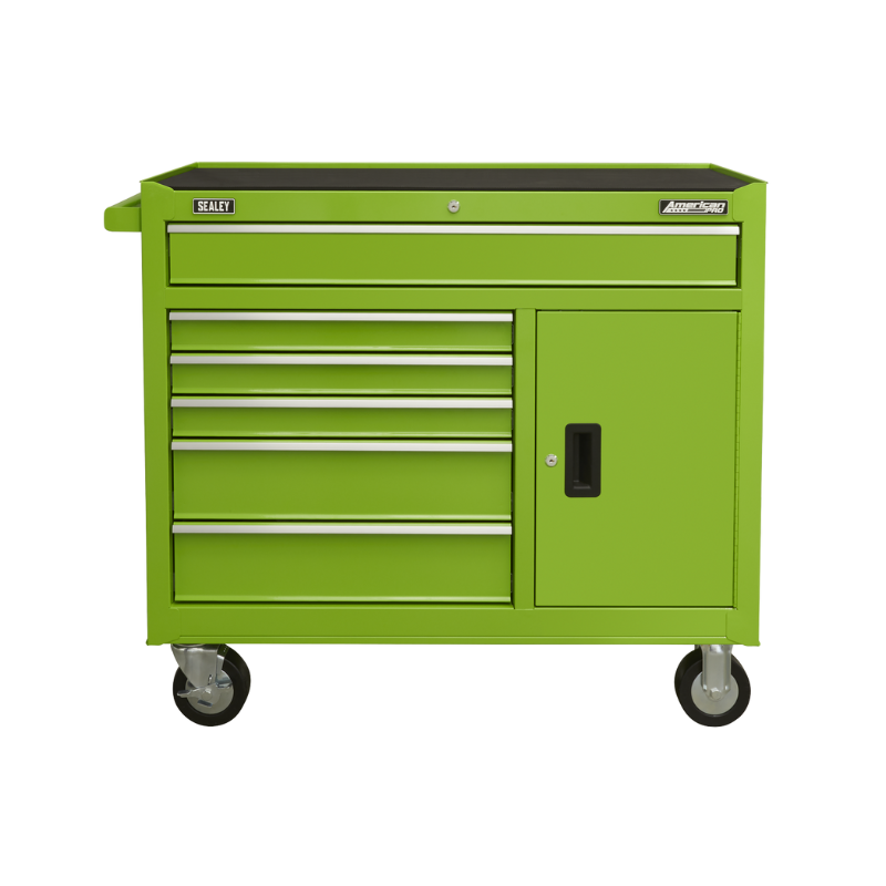 Sealey American PRO® Rollcab 6 Drawer - Green AP4106HV