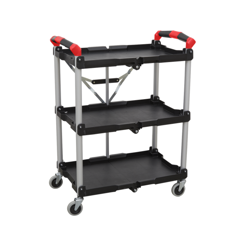 Sealey Folding Workshop Trolley 3-Level CX314