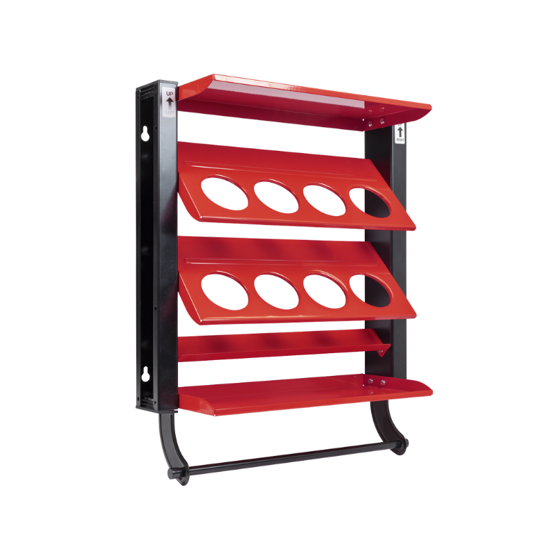 Sealey Spray Can Storage Rack with 8 Can Holders APSCR8